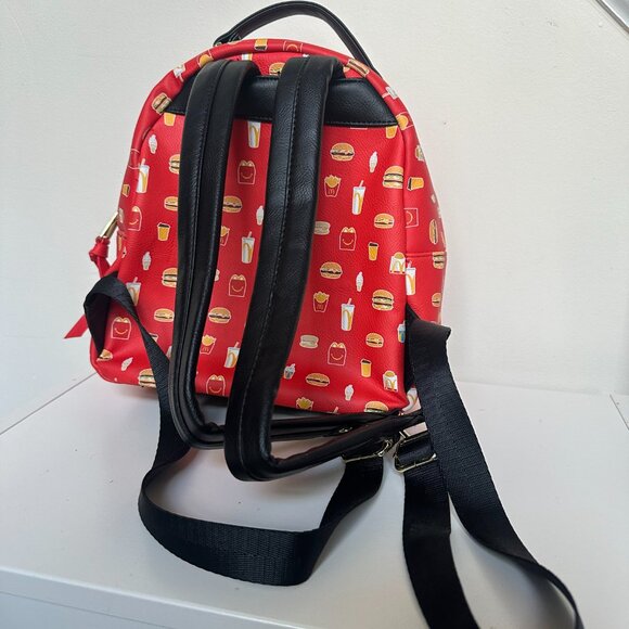 McDonald’s LUNCH Mealtime Favorites Allover Print Mini Backpack